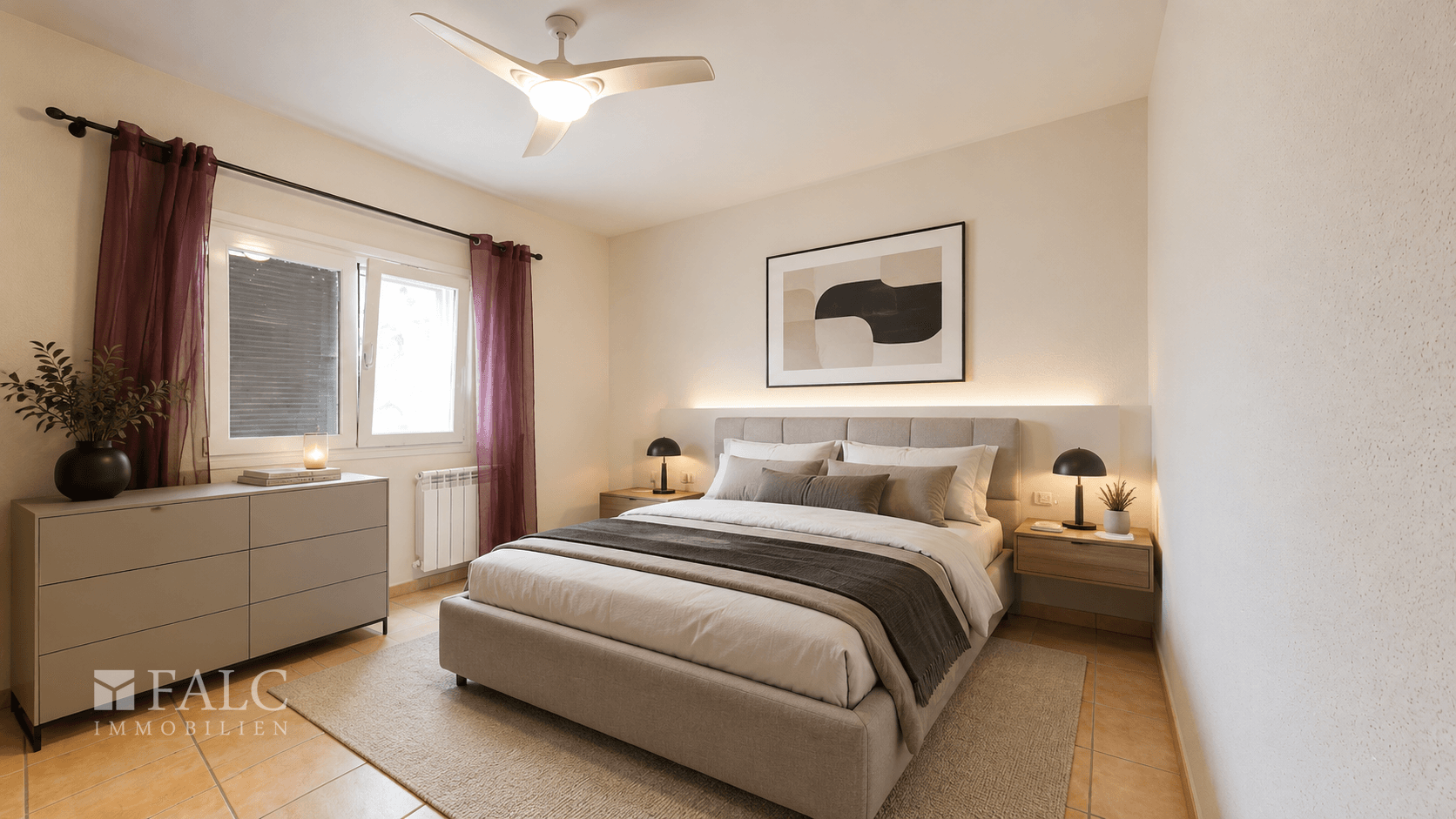 Schlafzimmer Beispiel KI