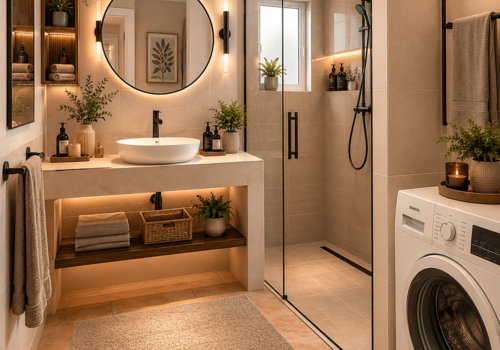 Badezimmer Beispiel KI