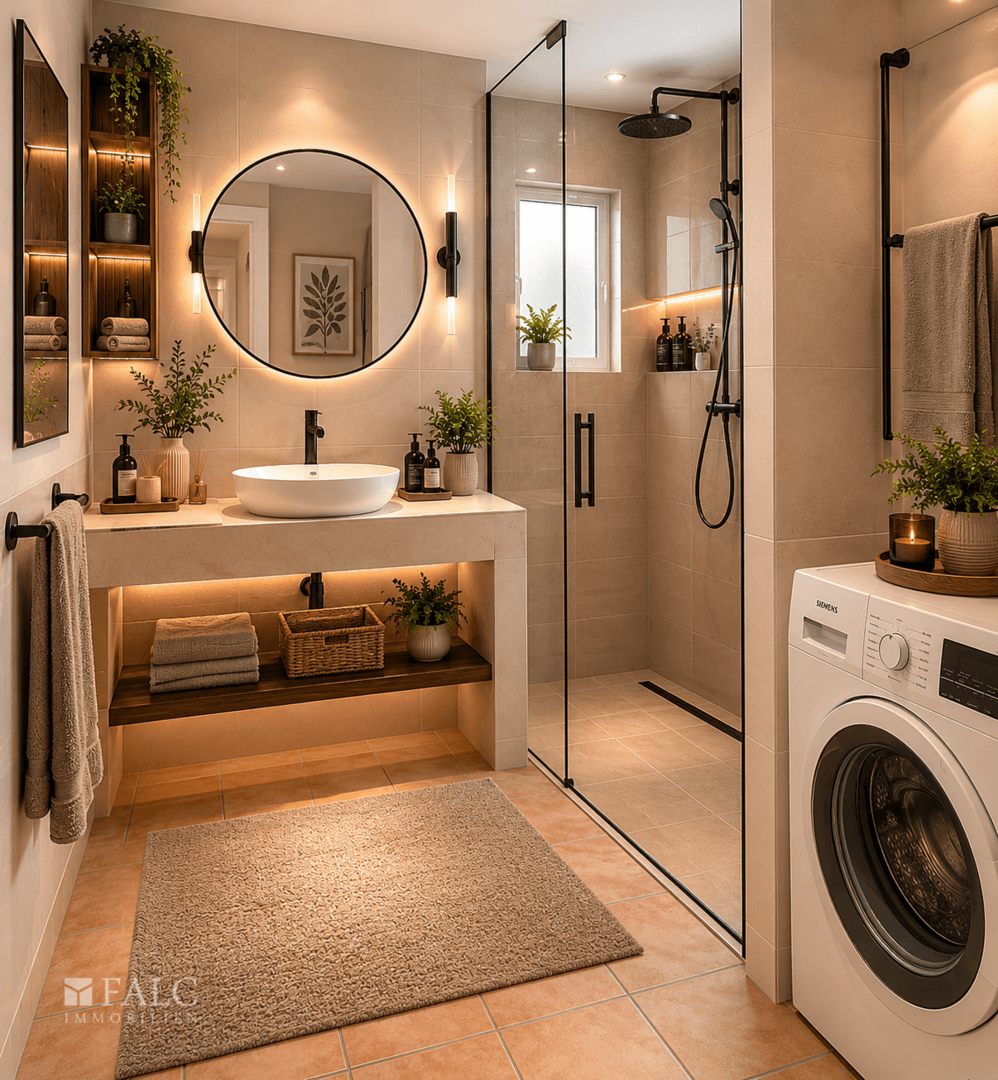 Badezimmer Beispiel KI