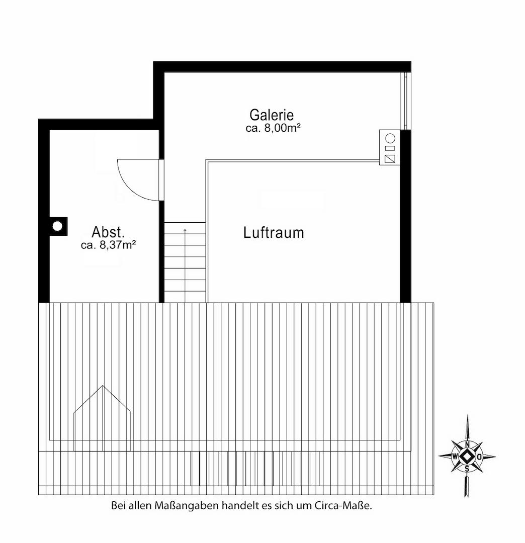 Grundriss Galerie