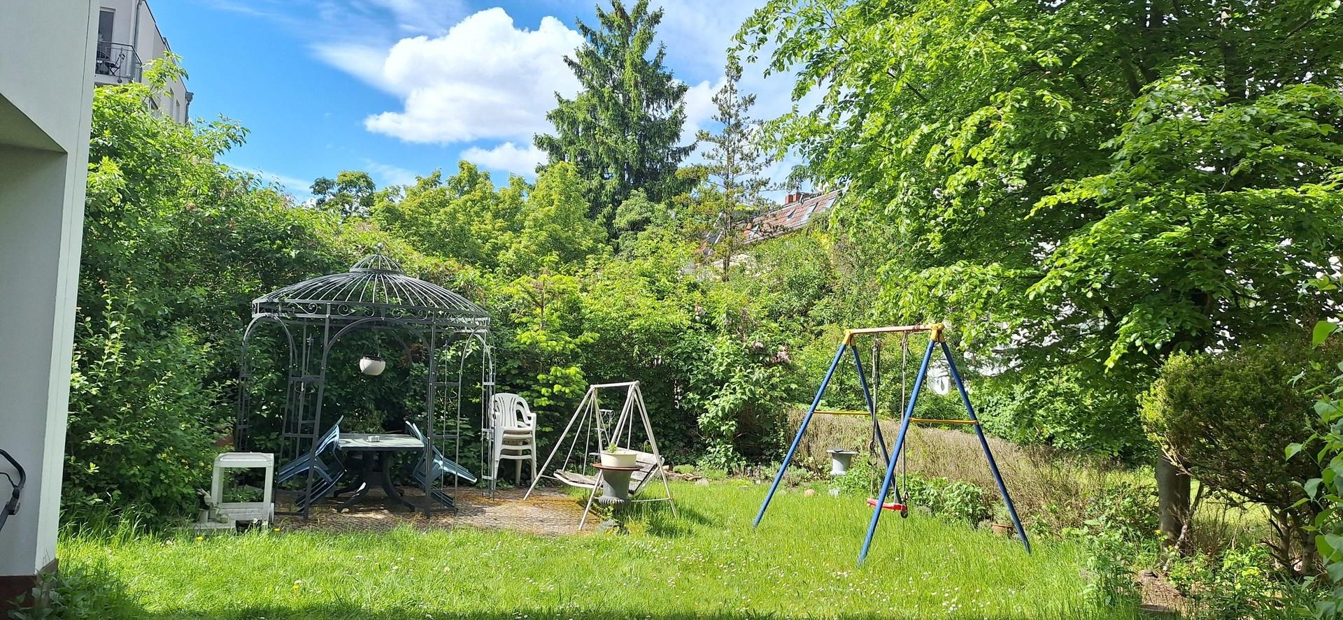 Sitzecke im Garten