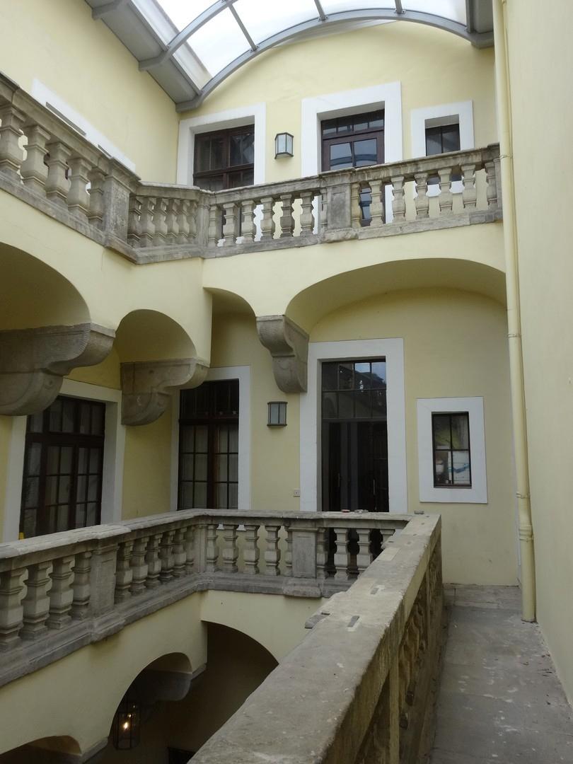 historischer Innenhof