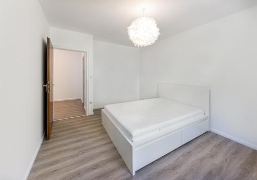 Schlafzimmer mit Nische