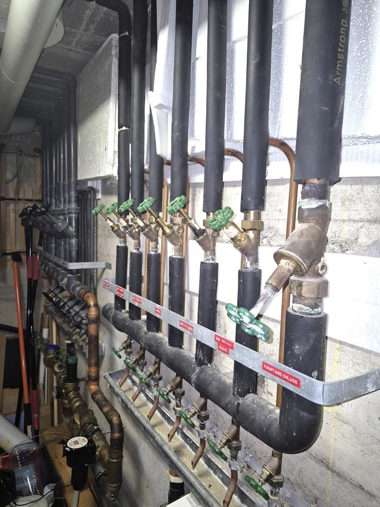 Installationen Wasser