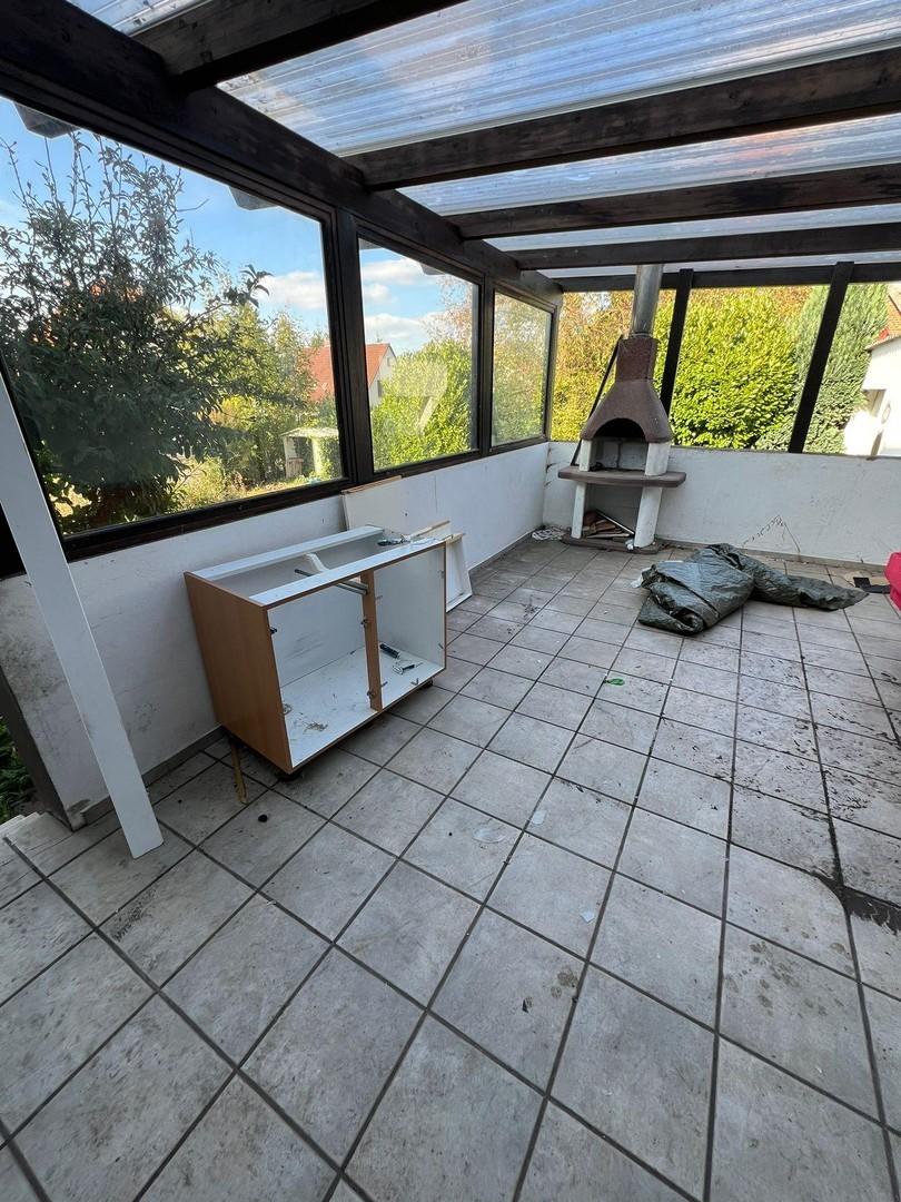 Überdachte Terrasse