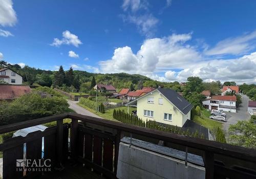 Ausblick vom Balkon Schlafzimmer