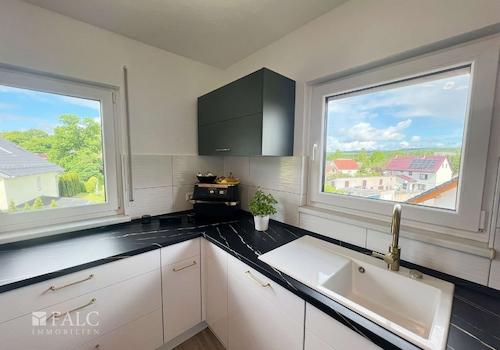 Küche mit Ausblick