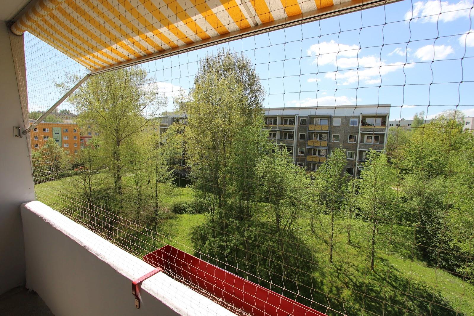 Ausblick Balkon