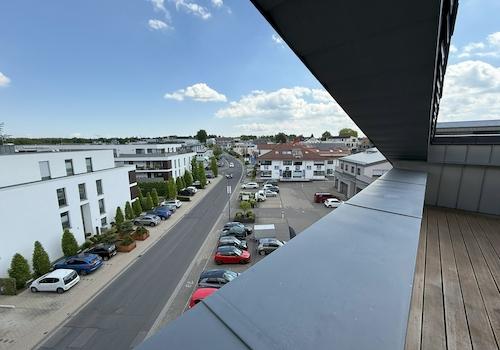 Aussicht von der Dachterrasse