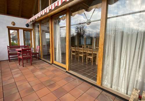 Großer Balkon