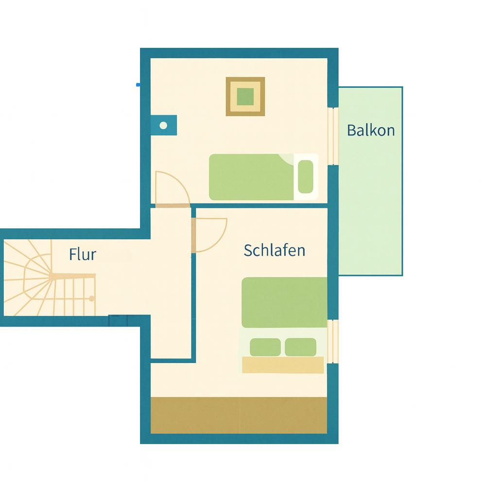 Grundriss 1. Obergeschoss