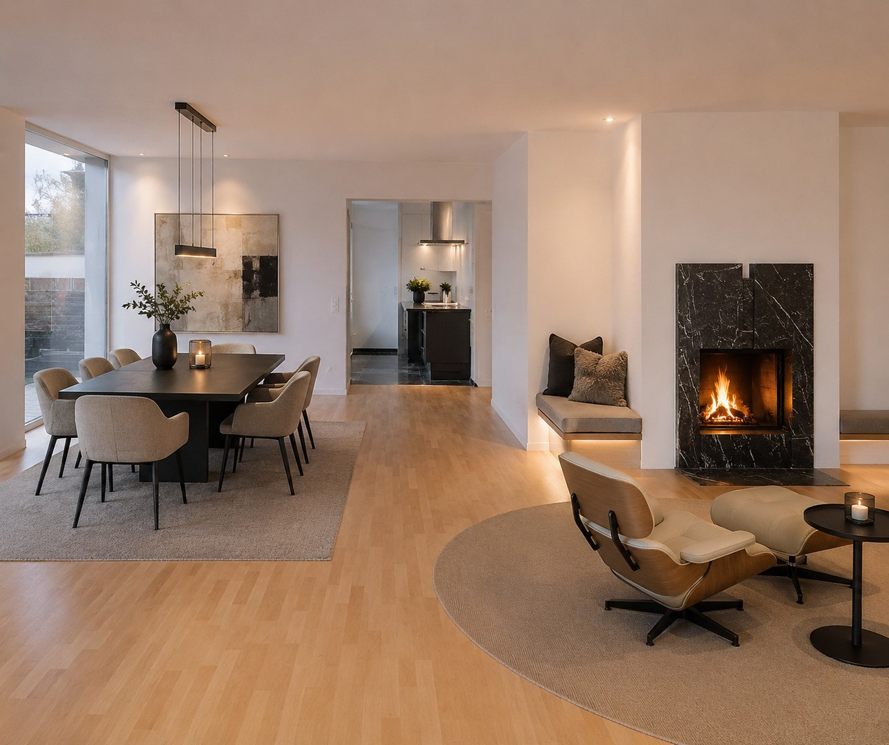 Kamin essbereich Erdgeschoss