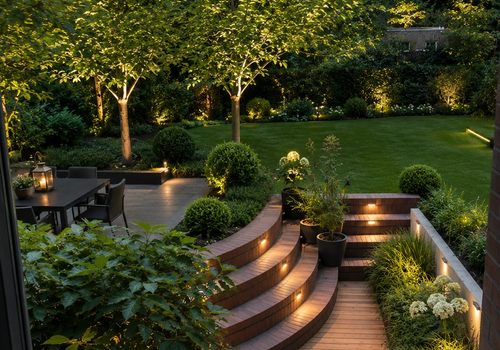 Gartenanlage