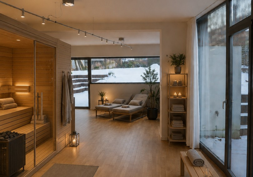 Sauna Untergeschoss