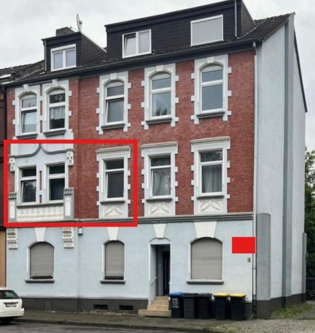 Haus Frontansicht (1 OG links)
