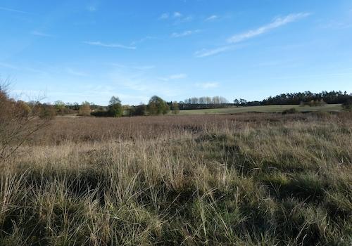 Blick Richtung Dorf