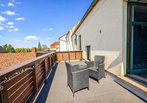 Großzügiger Balkon