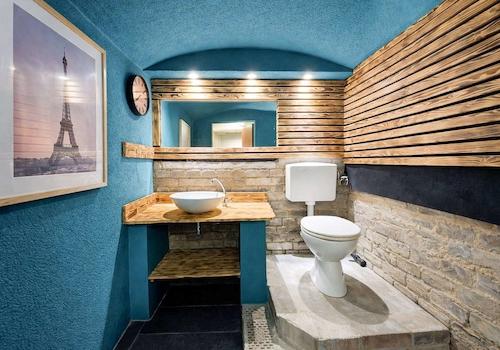 Gäste-WC im Gartenhaus