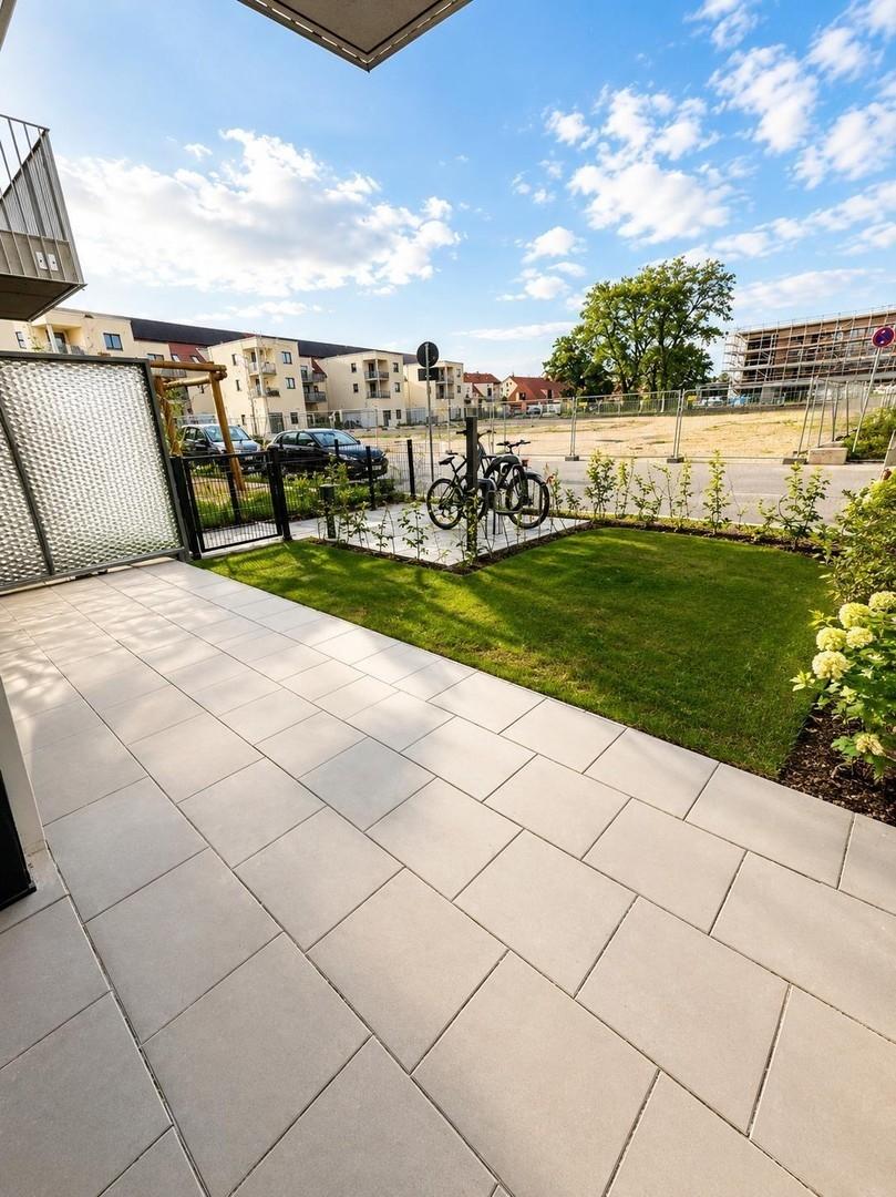 Terrasse mit Garten 