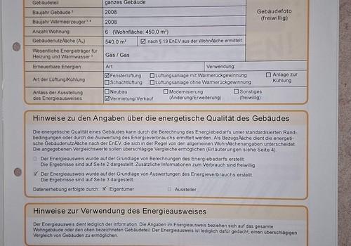 Energieausweis Seite 1
