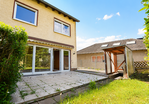 Terrasse und Garten