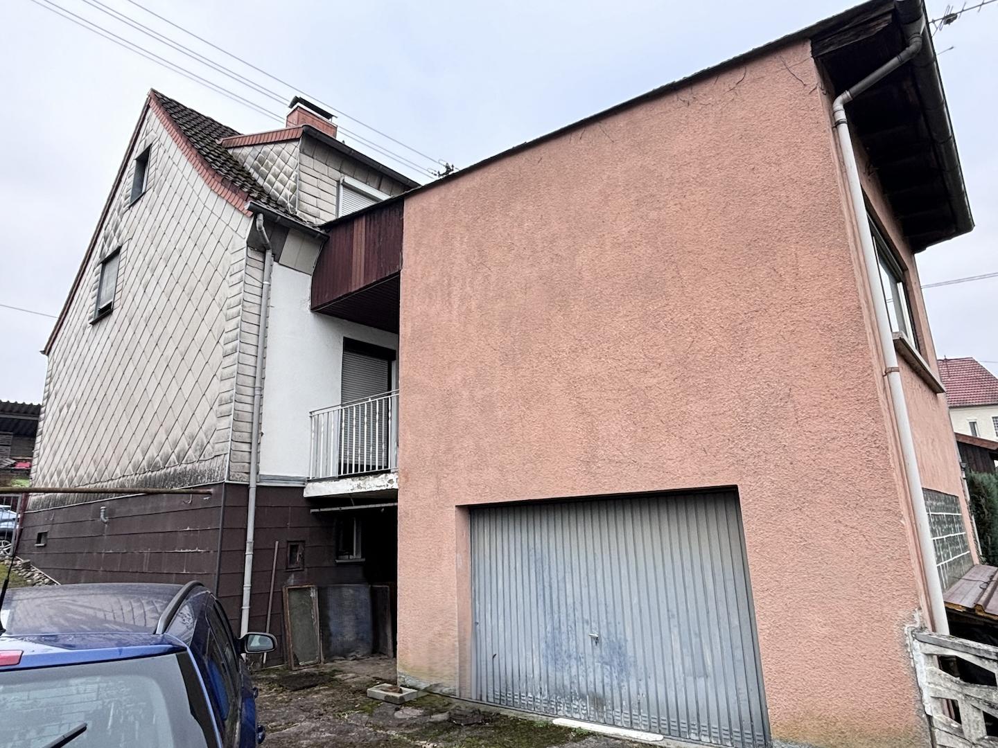 Garagenansicht