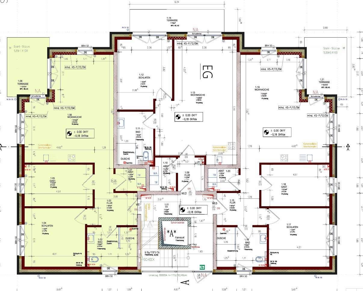 Grundriss gesamt EG-1