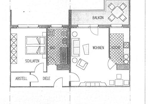 Grundrissskizze
