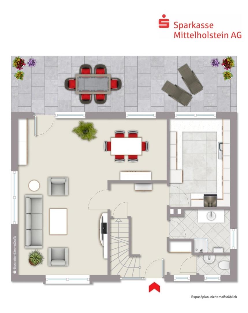 Grundriss Erdgeschoss