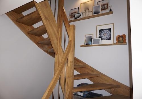 Treppe zum DG