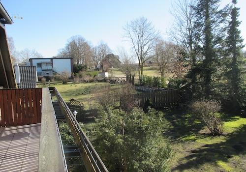 Blick vom Balkon