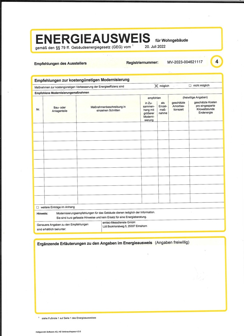 Energieausweis