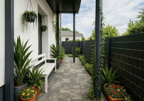 geräumige Terrasse