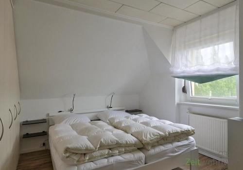 Blick ins Schlafzimmer