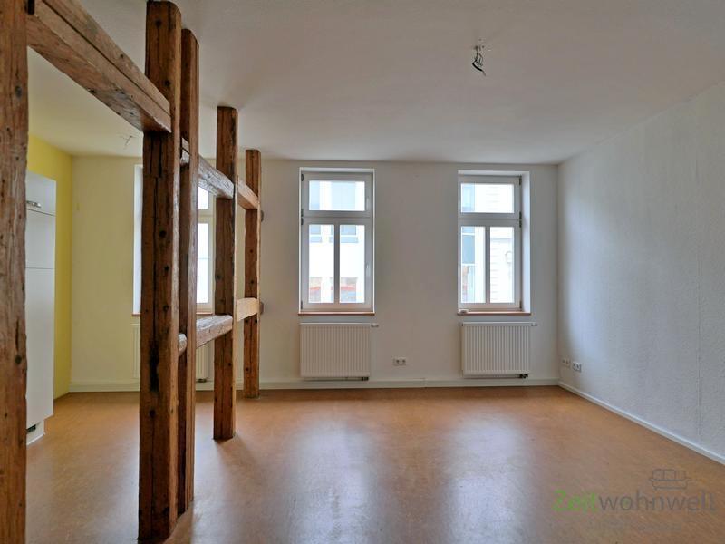 Holzbalken im Wohnzimmer