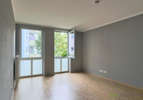 Ausblick zum grünen Innenhof