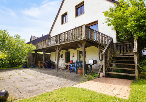Balkon und Terrasse