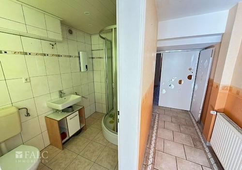 Badezimmer und Flur