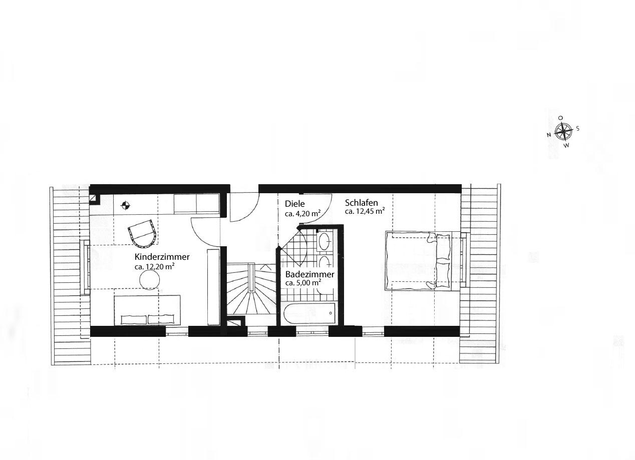 Grundriss Dachgeschoss