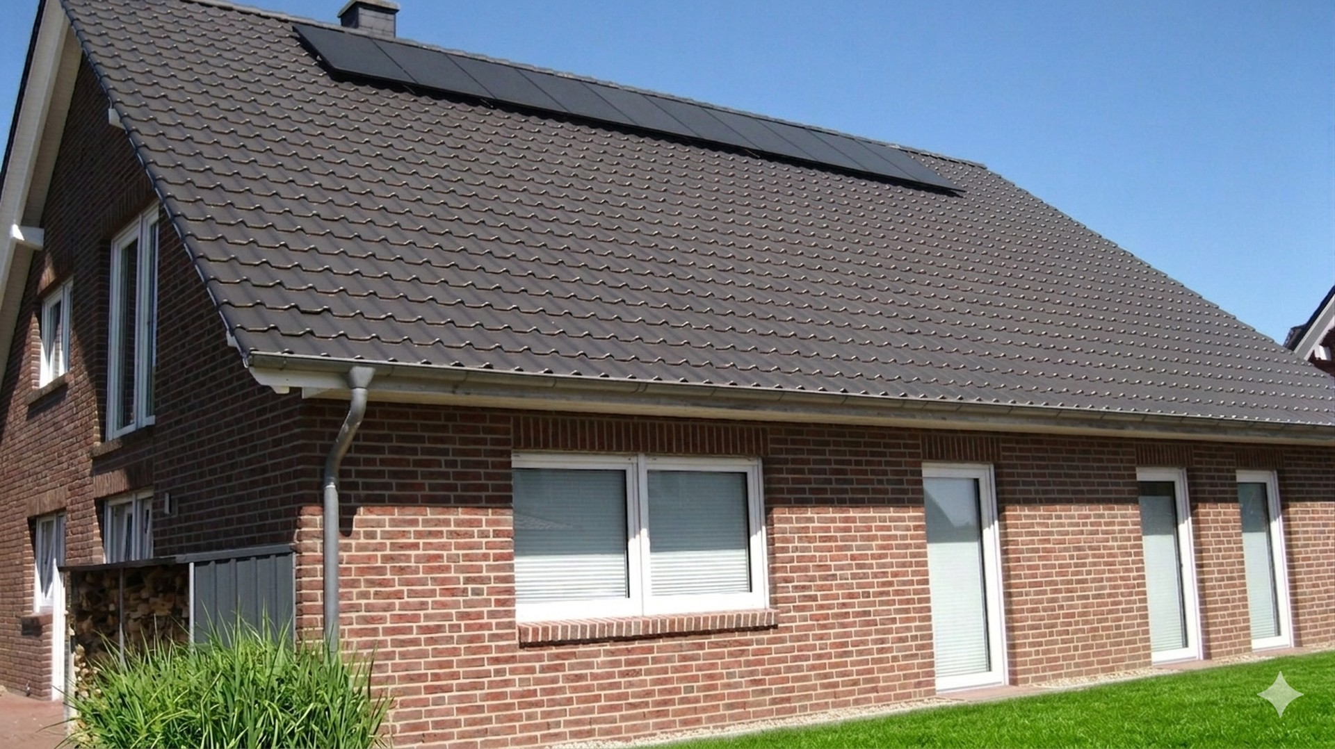 Seitenansicht zur Straße 
