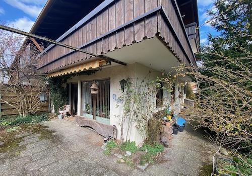 Außenansicht über Terrasse