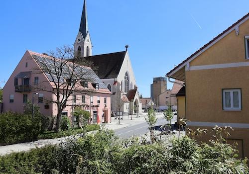 Ausblick vom Grundstück