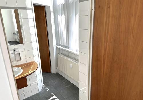 Blick in die Toilette