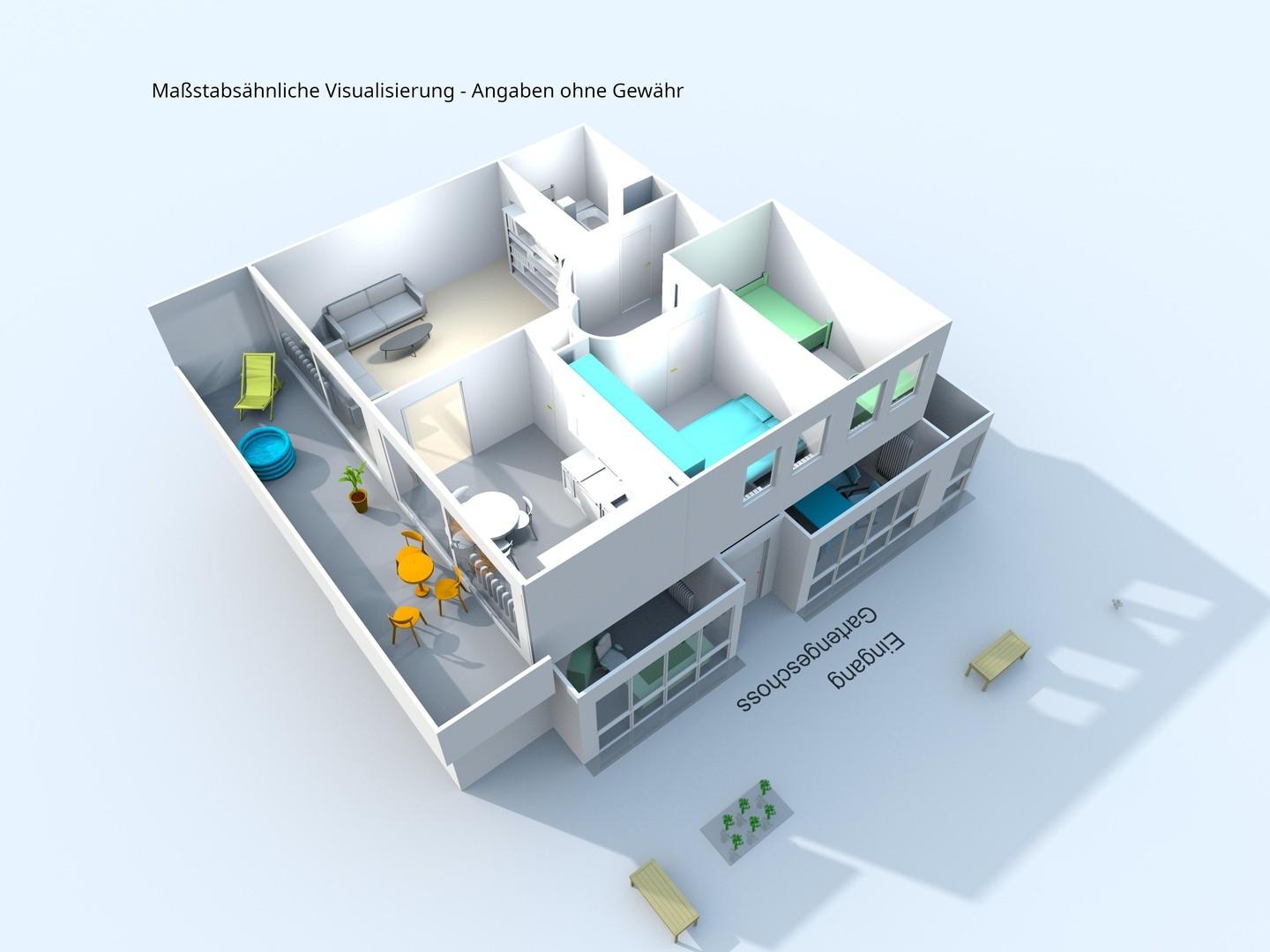 3D Obergeschoss