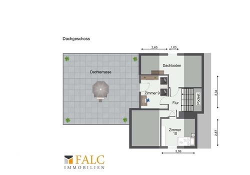 Grundriss Dachgeschoss