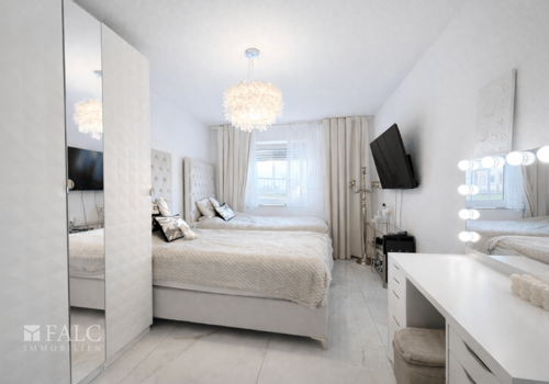Schlafzimmer.