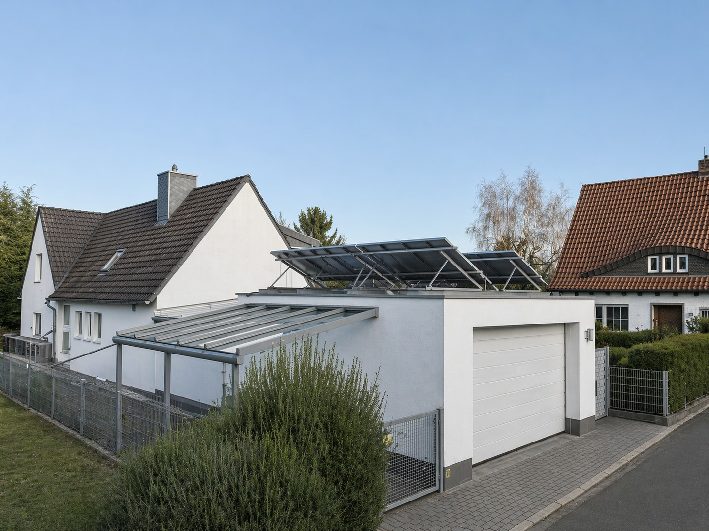 Außenansicht inkl. Carport