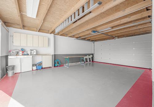 Garage innen