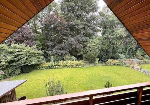 Blick vom Balkon