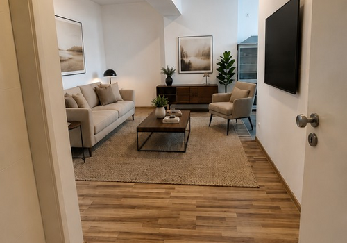 Wohnzimmer Visualisiert